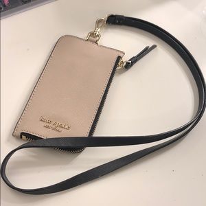 Kate spade lanyard/ wallet